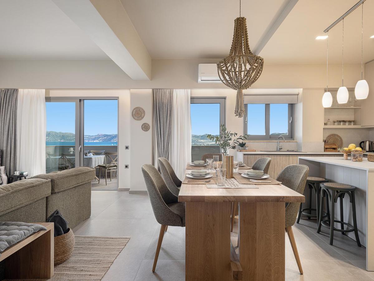 Emmanuel'S Sea View Luxury Apartment 基萨莫斯 外观 照片