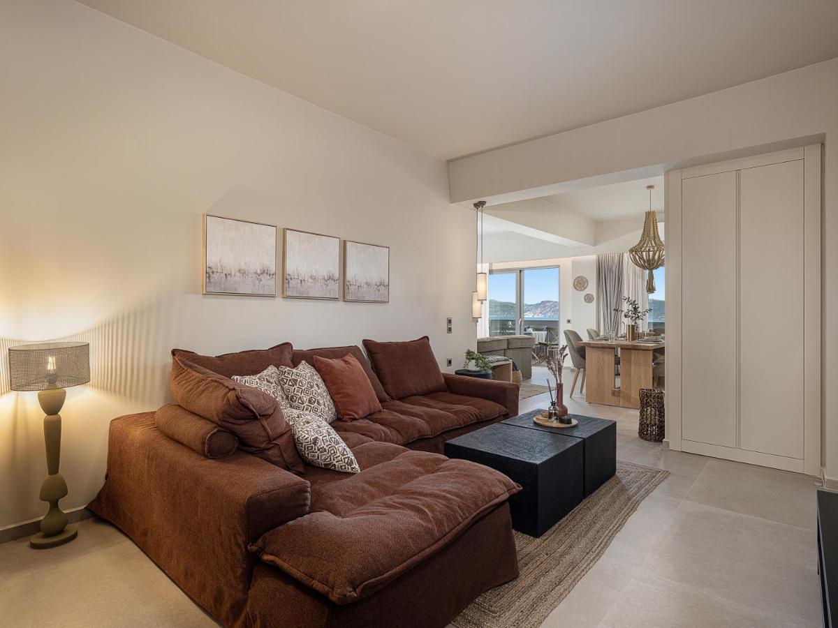 Emmanuel'S Sea View Luxury Apartment 基萨莫斯 外观 照片