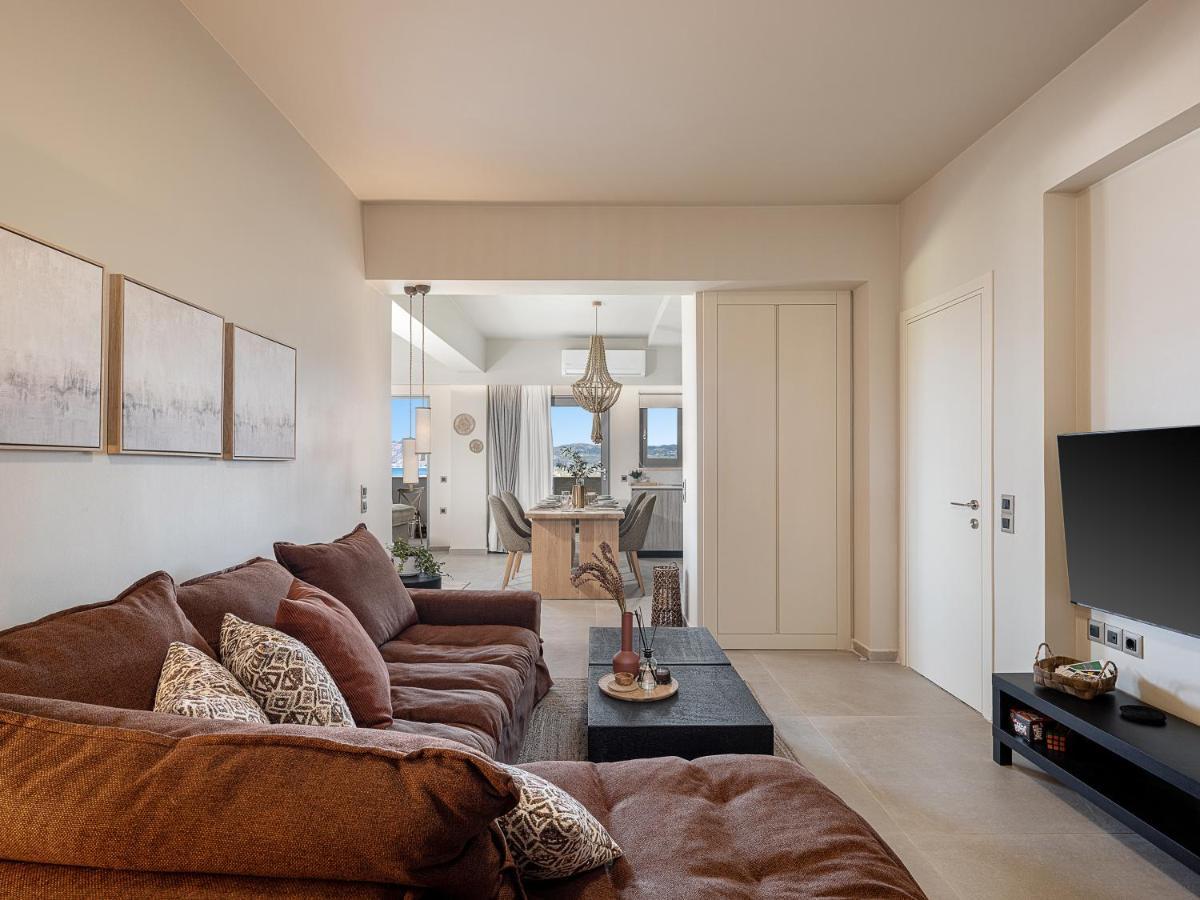 Emmanuel'S Sea View Luxury Apartment 基萨莫斯 外观 照片